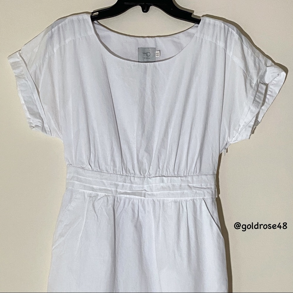Anthropologie HD in Paris Ribboned Poplin dress - Picture 2 of 11